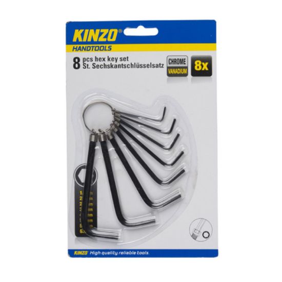 Bild von Sechskantschlussel Set 8-tlg.