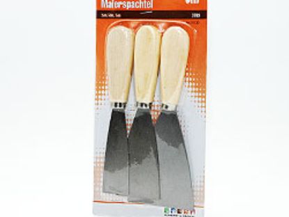 Bild von Malerspachtel, 3er Set, 25 + 45 + 70 mm Breite