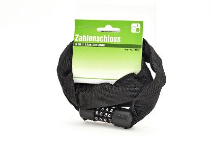 Bild von Zahlenschloss, 90 cm x 3,5 cm, ABS+Nylon, ca. 250 g