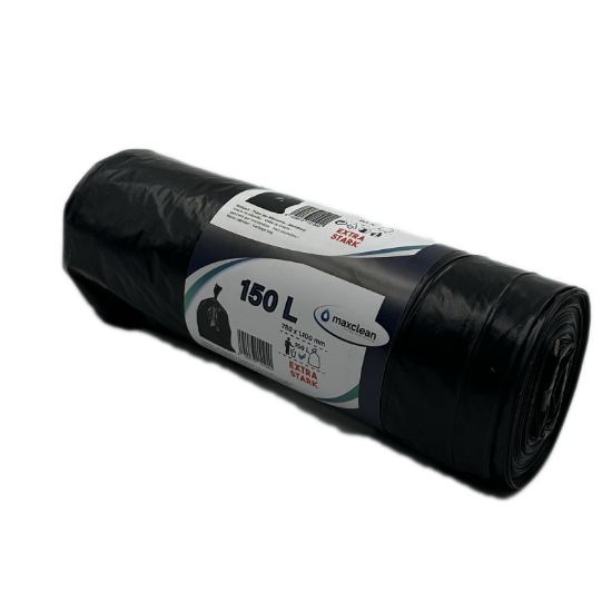 Bild von Müllsack Maxclean ( 1 Rolle/10 Stk 150lt ) Pack