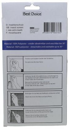 Bild von Fliegenschutz f.d.Tür 2 Bahnen a 75x220cm+Klettb